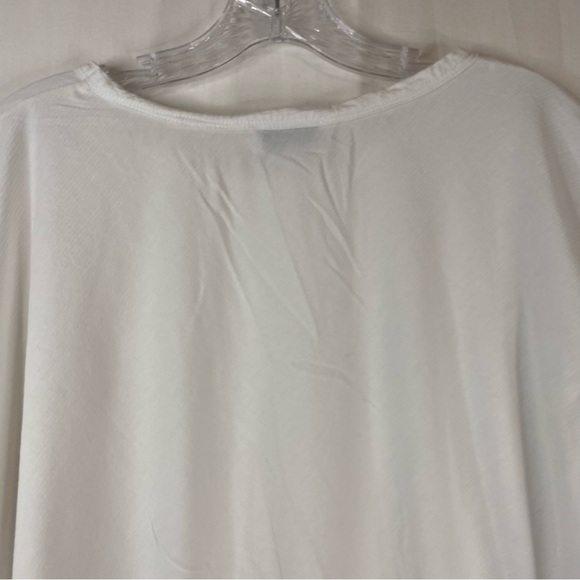 GIBSON LATIMER Crew Neck Loose Short Sleeve Tee White Lightweight Size Large - Picture 9 of 15